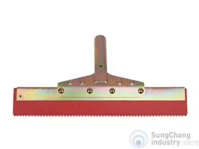방수 밀대 [톱날간격 5mm / 철손잡이] - 350mm